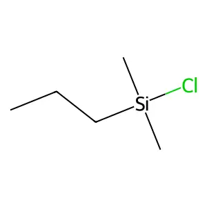 氯二甲基丙基硅烷 structure