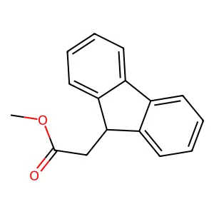 methyl 2-(9H-fluoren-9-yl)acetate structure