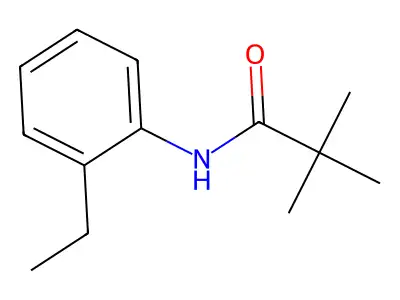 Pivalamide, N-(2-ethylphenyl)- structure