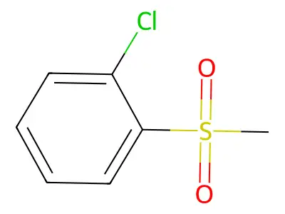 1-Chloro-2-methanesulfonylbenzene structure