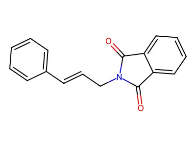 N-cinnamyl phthalimide structure