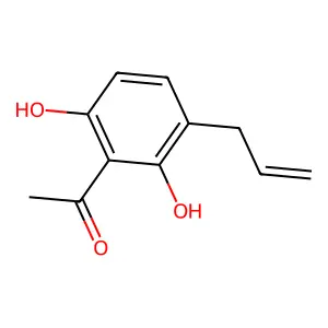 1-(3-Allyl-2,6-dihydroxyphenyl)ethan-1-one structure
