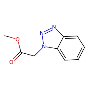 Methyl 2-(1H-benzo[d][1,2,3]triazol-1-yl)acetate structure