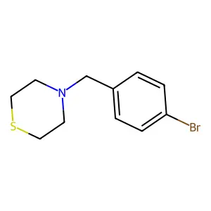 4-(4-Bromobenzyl)thiomorpholine structure