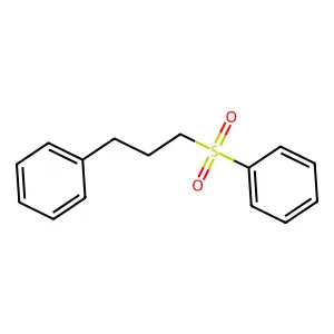 ((3-Phenylpropyl)sulfonyl)benzene structure