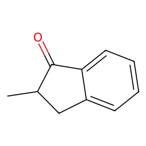 2-Methylindanone, (R)- structure