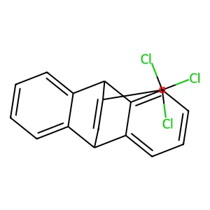11-(trichloromethyl)-9,10-dihydro-9,10-ethenoanthracene structure