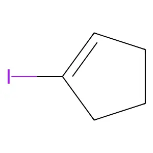 1-Iodocyclopent-1-ene structure