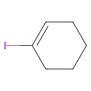 1-Iodocyclohexene structure