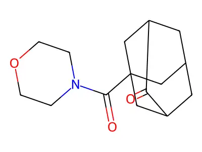 5-(4-Morpholinylcarbonyl)-2-adamantanone structure