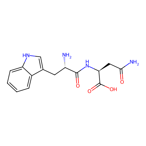 H-Trp-Asn-OH structure