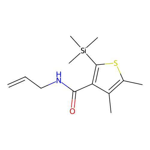 硅噻菌胺 structure