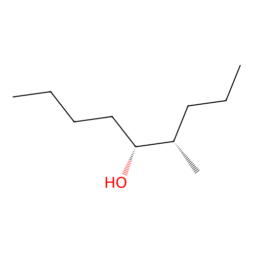 (4S,5R)-4-methylnonan-5-ol structure