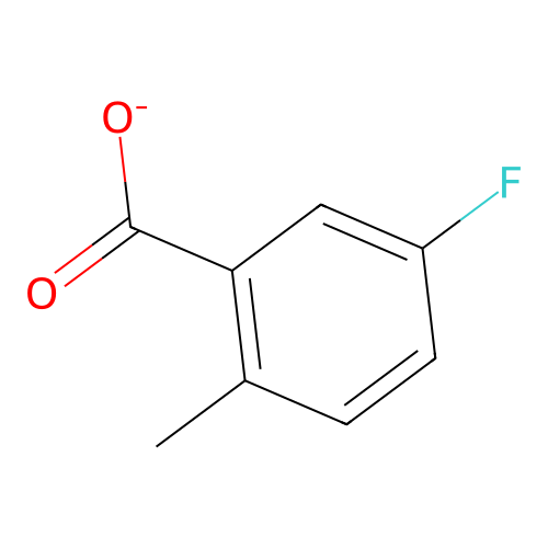 5-Fluoro-2-methylbenzoate structure
