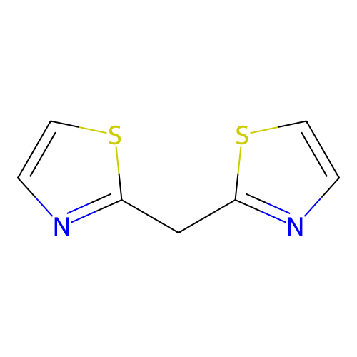 Thiazole, 2,2'-methylenebis- structure