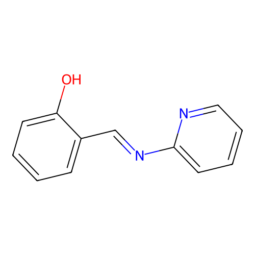2-(2-Pyridyliminomethyl)phenol structure