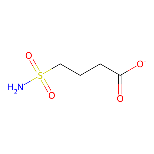 4-Sulfamoylbutanoate structure
