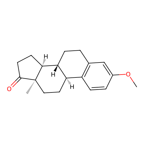 雌酮甲基醚 structure