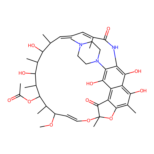 C42H56N3O12 structure