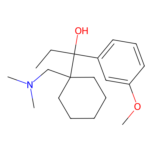 1-{1-[(Dimethylamino)methyl]cyclohexyl}-1-(3-methoxyphenyl)propan-1-ol structure
