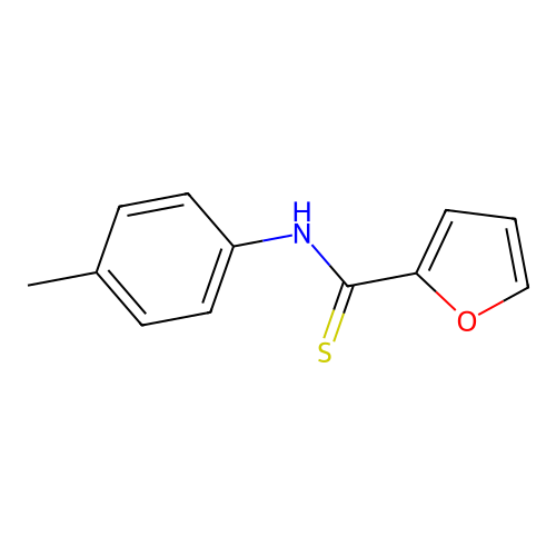 N-(4-Methylphenyl)-2-furancarbothioamide structure