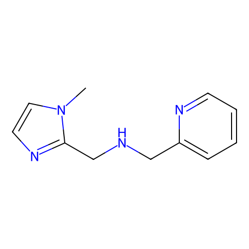 (1-Methyl-1h-imidazol-2-ylmethyl)pyrid-2-ylmethylamine structure