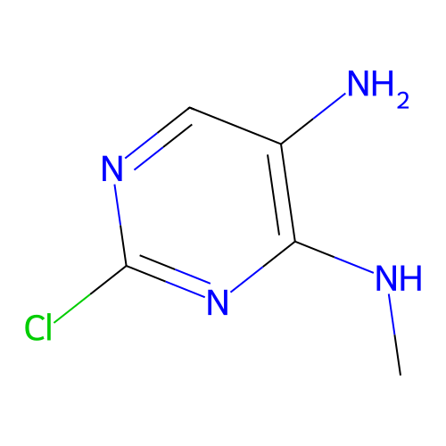 2-Chloro-N4-methylpyrimidine-4,5-diamine structure