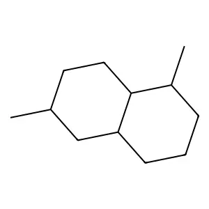 Naphthalene, decahydro-1,6-dimethyl- structure