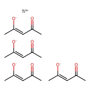 乙酰丙酮钛(IV) structure