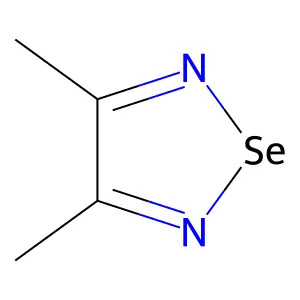 1,2,5-Selenadiazole, dimethyl- structure