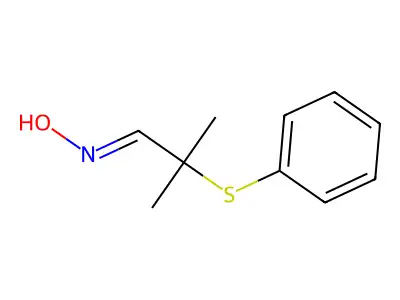 N-(2-methyl-2-phenylsulfanylpropylidene)hydroxylamine structure