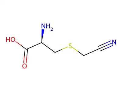L-Cysteine, S-(cyanomethyl)-(9CI) structure