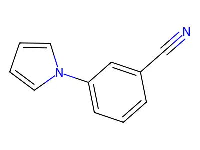 3-(1H-pyrrol-1-yl)benzonitrile structure