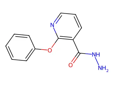2-Phenoxynicotinohydrazide structure