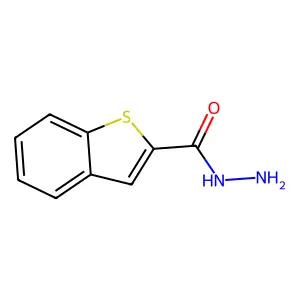 4,5,6,7-Tetrahydro-1-benzothiophene-2-carbohydrazide structure