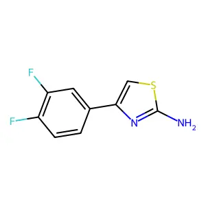 4-(3,4-Difluorophenyl)-1,3-thiazol-2-amine structure