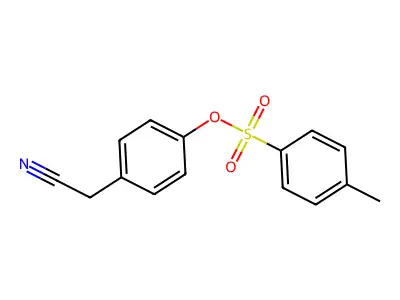 4-(Cyanomethyl)phenyl 4-methylbenzene-1-sulfonate structure