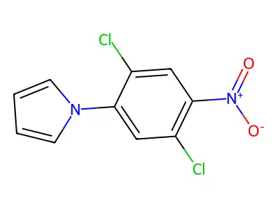 1-(2,5-dichloro-4-nitrophenyl)-1H-pyrrole structure