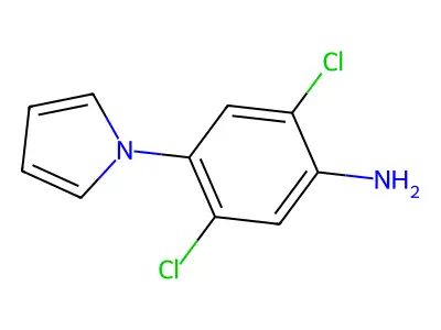 2,5-Dichloro-4-(1H-Pyrrol-1-Yl)Aniline structure