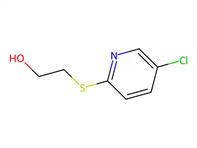 2-((5-Chloro-2-pyridinyl)thio)ethanol structure