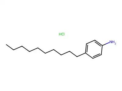 4-decylaniline Hydrochloride structure