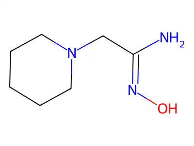 N'-hydroxy-2-piperidin-1-ylethanimidamide structure