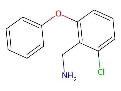 2-Chloro-6-phenoxybenzylamine structure