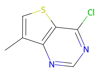 4-Chloro-7-methylthieno(3,2-d)pyrimidine structure