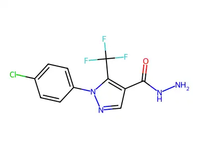 [5-(4-tert-Butyl-phenyl)-[1,3,4]oxadiazol-2-yl-sulfanyl]-acetic acid structure