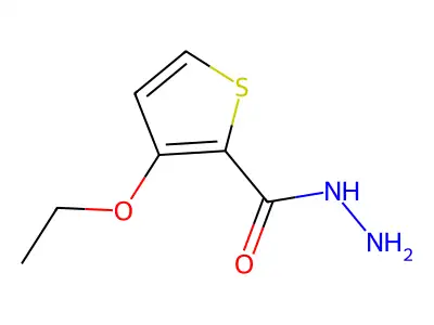 3-Ethoxythiophene-2-carbohydrazide structure