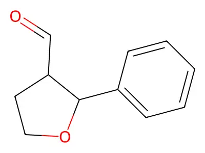 2-Phenyloxolane-3-carbaldehyde structure