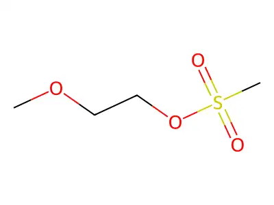 2-Methoxyethyl methanesulfonate structure