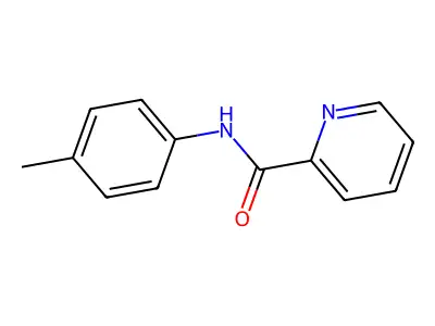 2-Pyridinecarboxamide, N-(4-methylphenyl)- structure
