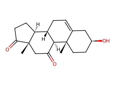5-Androsten-3|A-ol-11,17-dione structure